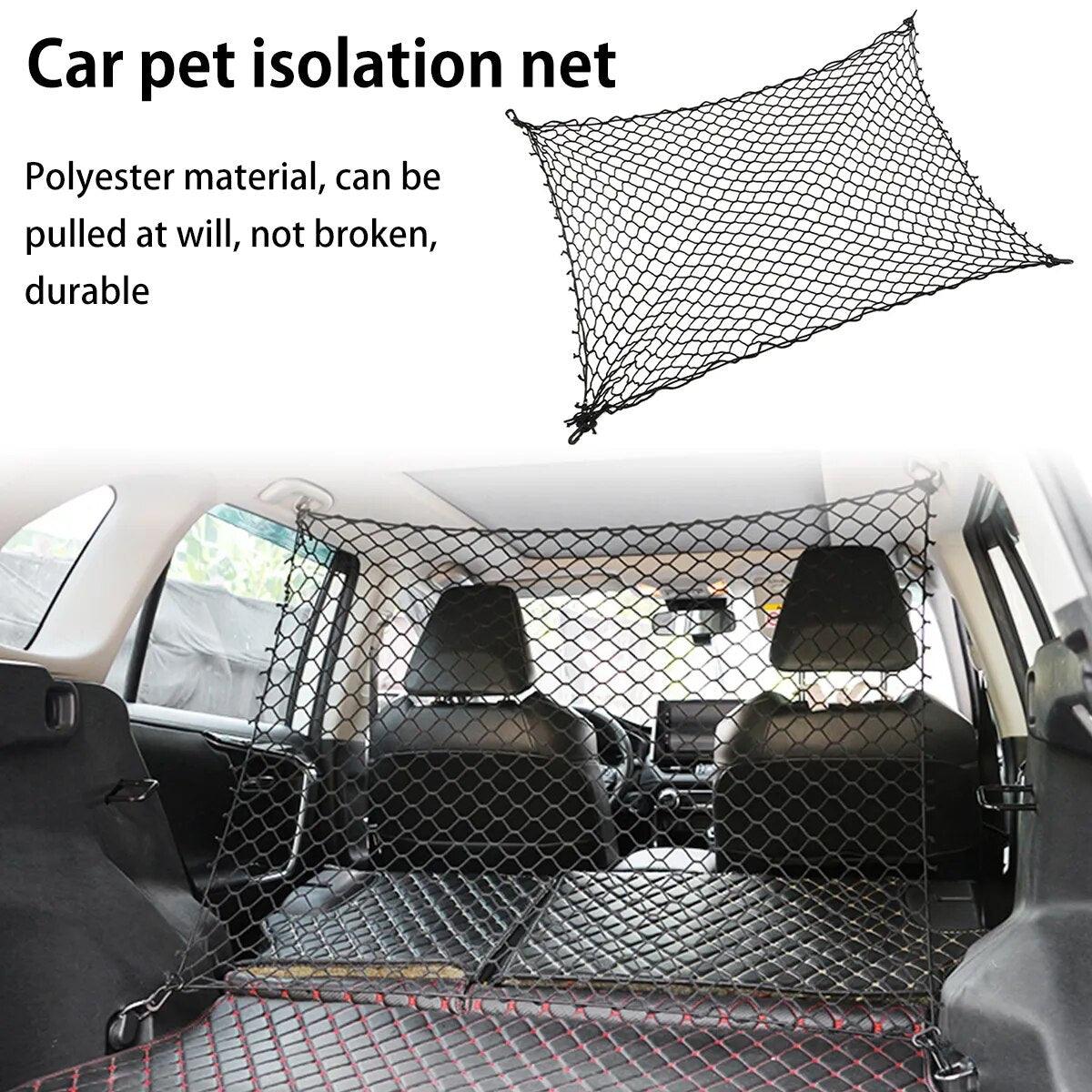 Dog Barrier Net Rear Seat Car Protection - chloespetshop