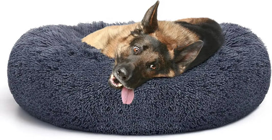 Orthopedic Dog Bed Comfortable Donut Cuddler round Dog Bed Ultra Soft Washable Dog and Cat Cushion