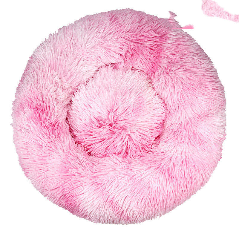 Round Plush Pet Mat