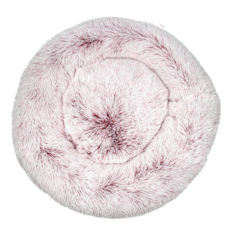 Round Plush Pet Mat