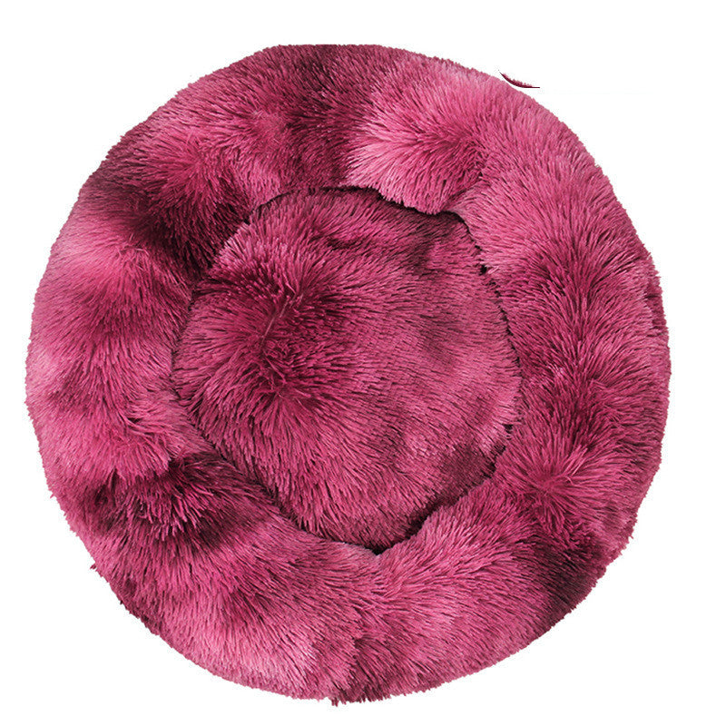 Round Plush Pet Mat