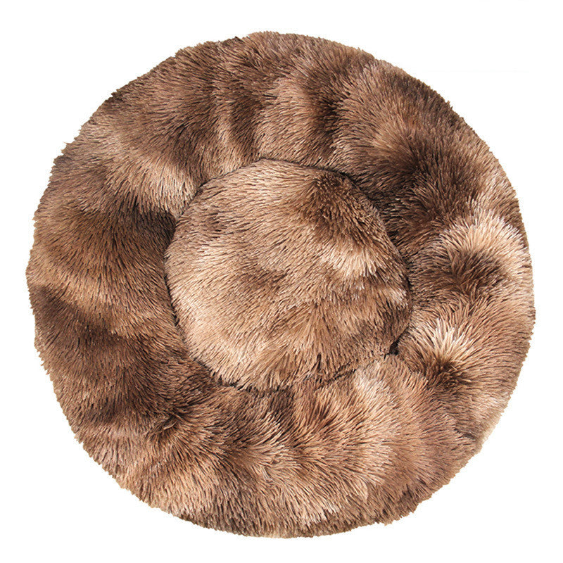 Round Plush Pet Mat