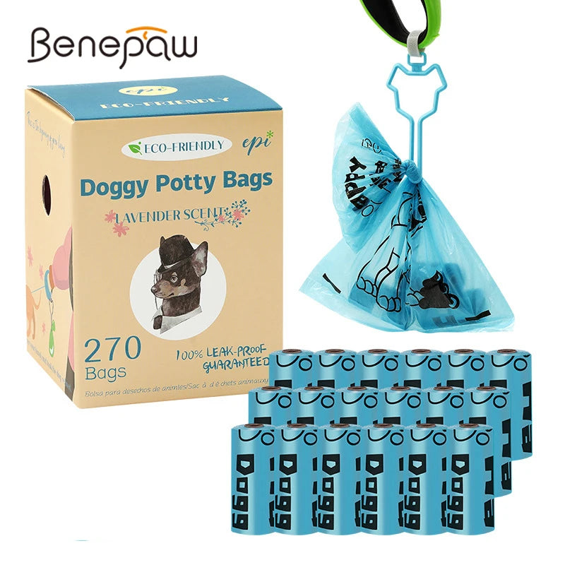 Benepaw Biodegradable Dog Poop Bags