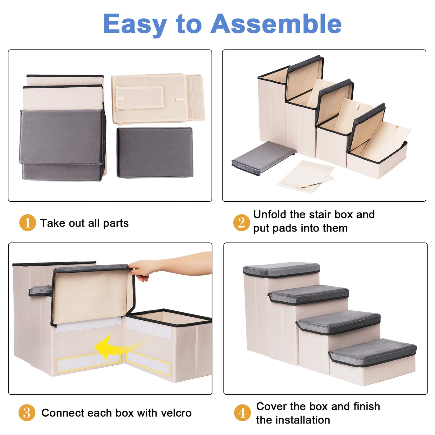 Dog Stairs Fold-able