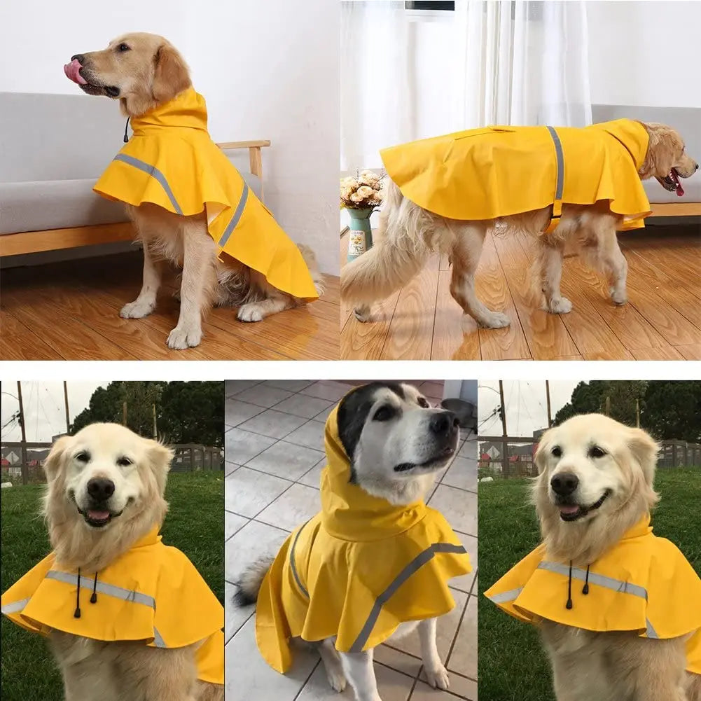 Dog Raincoat Adjustable