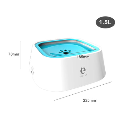 1.5L ABS Plastic Drinking Water Floating Bowl