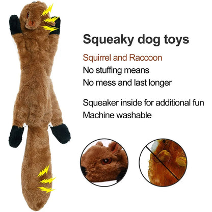 Animal Squeaker Chew Toys