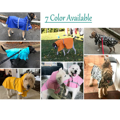 Dog Raincoat Adjustable