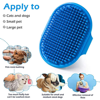 Dog Grooming Brush Pet Shampoo Comb