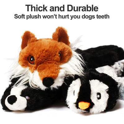 Animal Squeaker Chew Toys