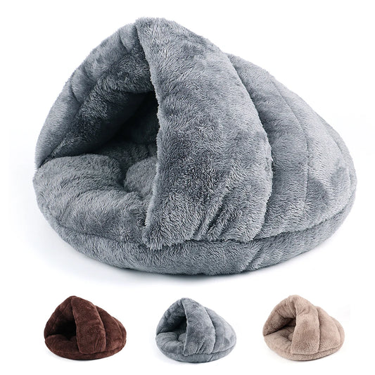 Soft Plush Cat Bed