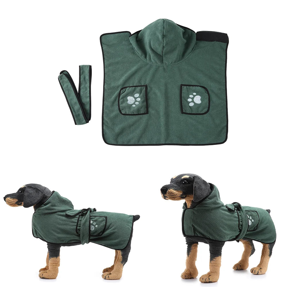 Dog Bathrobe