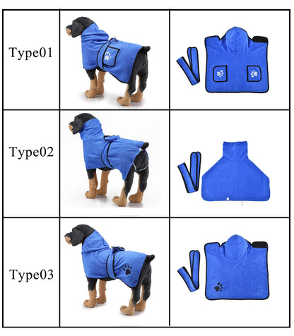 Dog Bathrobe