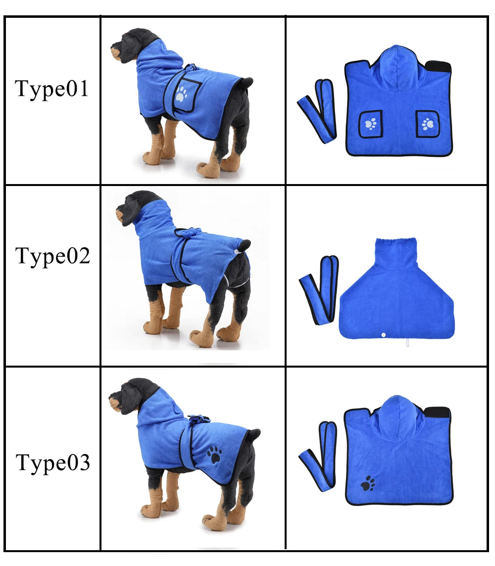 Dog Bathrobe