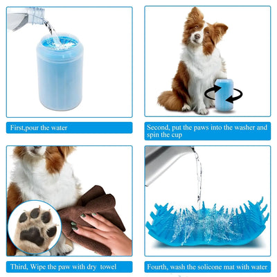 Pet Foot Wash Cup