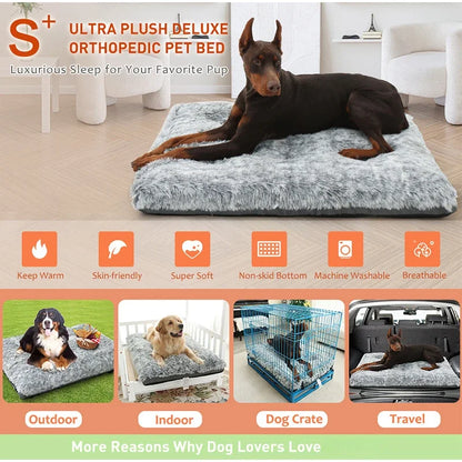 Plush Dog Bed Non-Slip