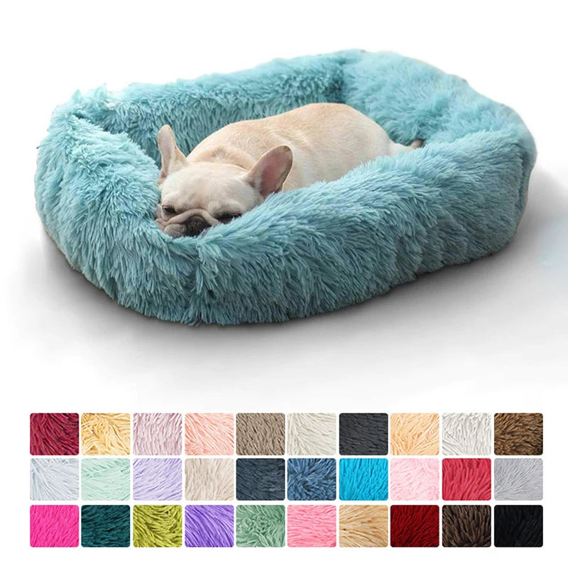 Rectangle Plush Pet Bed