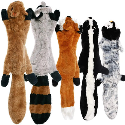 Animal Squeaker Chew Toys