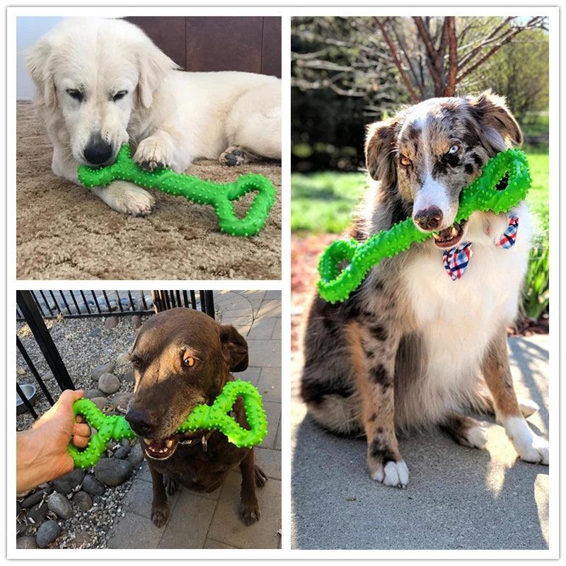 Bone Shaped Dog Chew Toys - chloespetshop