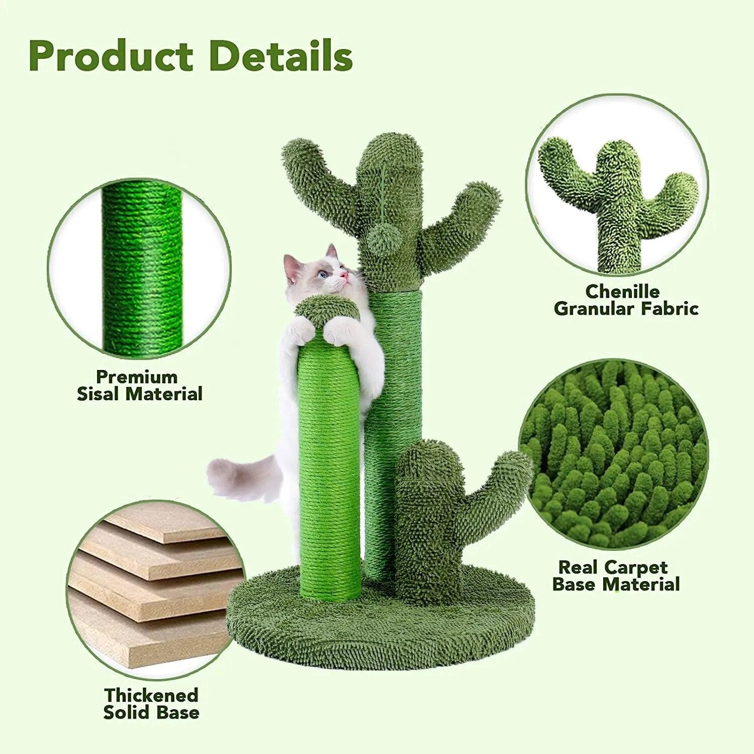 Cactus Cat Scratching Post - chloespetshop