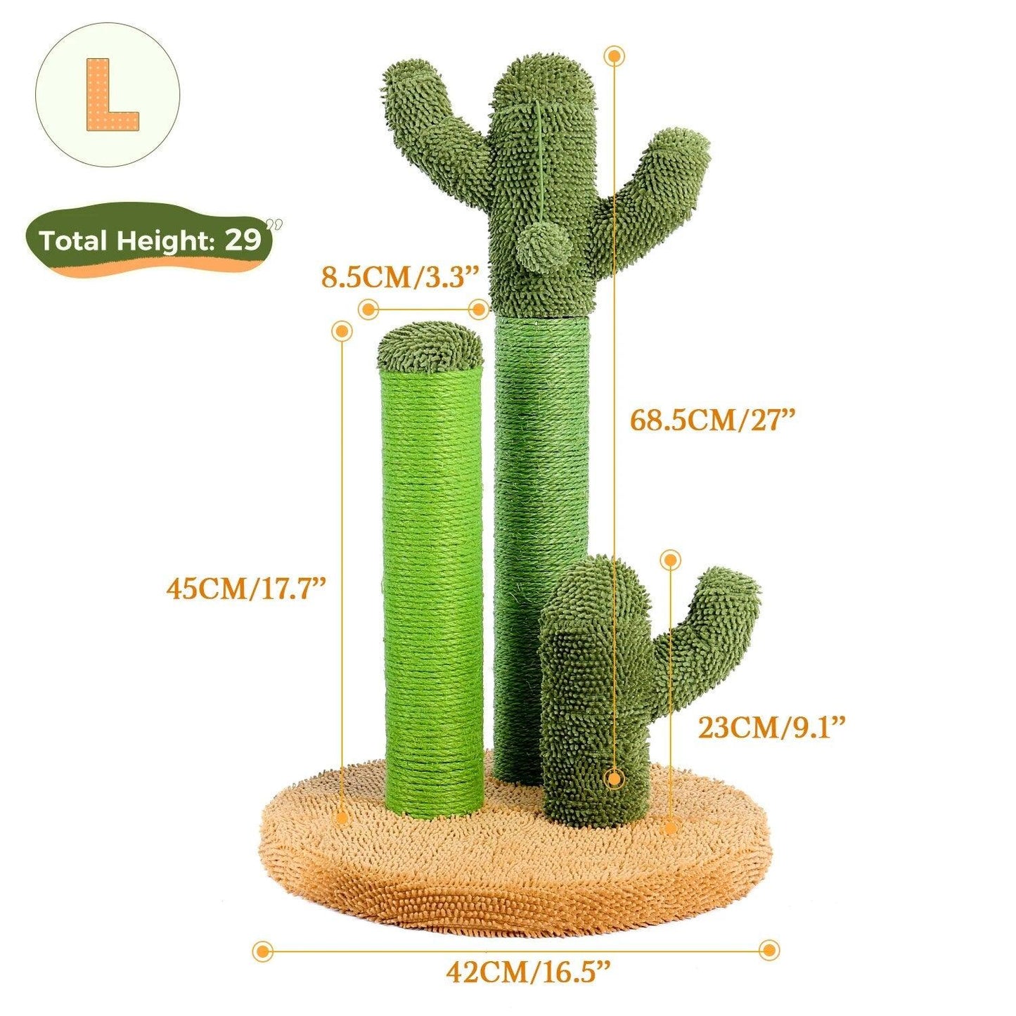 Cactus Cat Scratching Post - chloespetshop