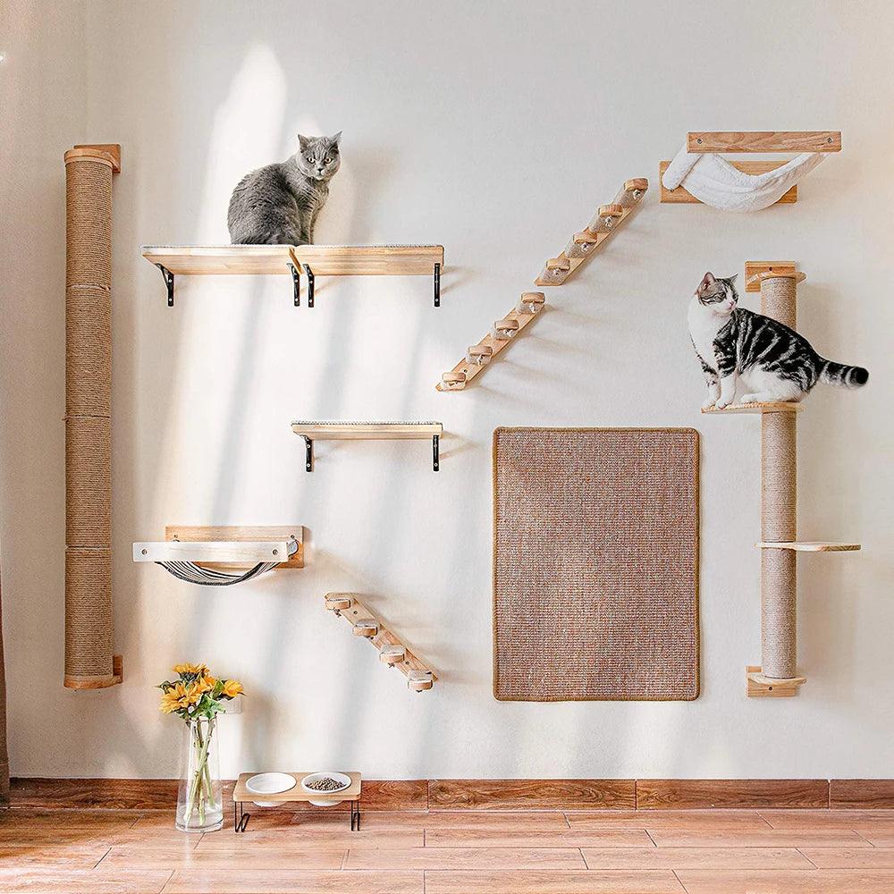 Cat Climbing Shelf Wall - chloespetshop