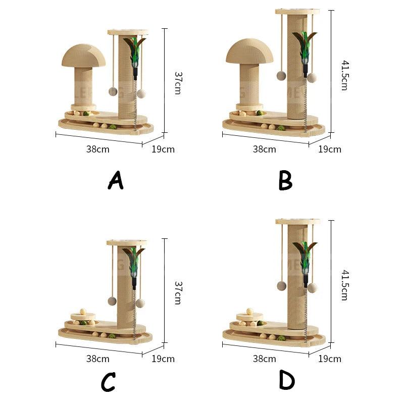 Cat Scratching Post Tower - chloespetshop