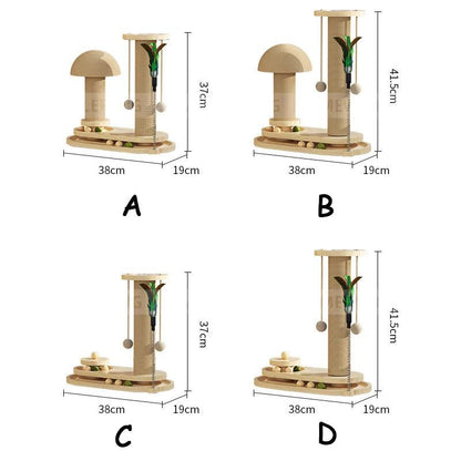 Cat Scratching Post Tower - chloespetshop