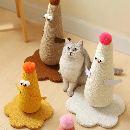 Chicken Cat Scratching Posts - chloespetshop