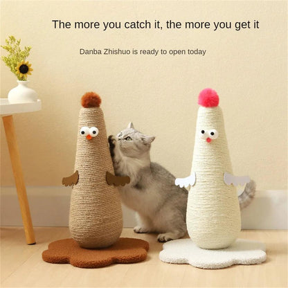 Chicken Cat Scratching Posts - chloespetshop