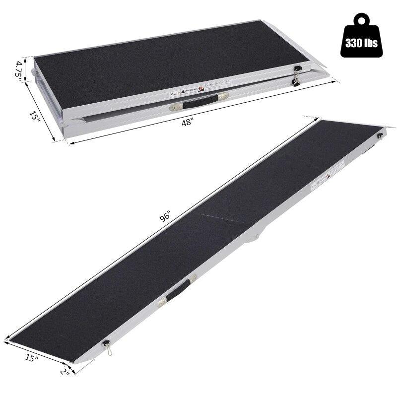 96" Dog Ramp Portable Bi-Fold - chloespetshop