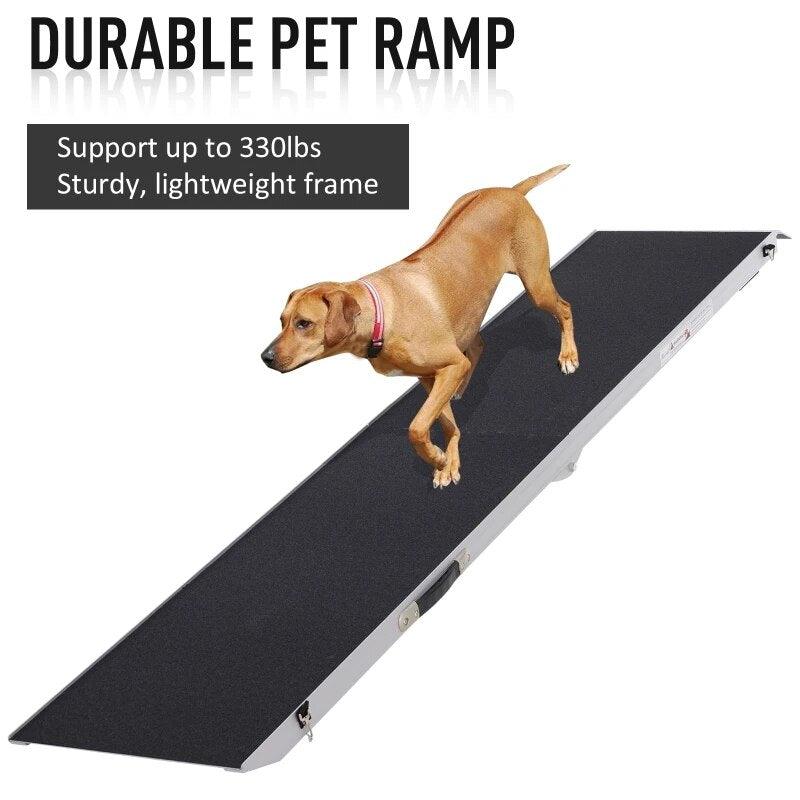 96" Dog Ramp Portable Bi-Fold - chloespetshop