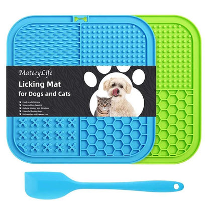 Dog Slow Feeder Lick Mats - chloespetshop