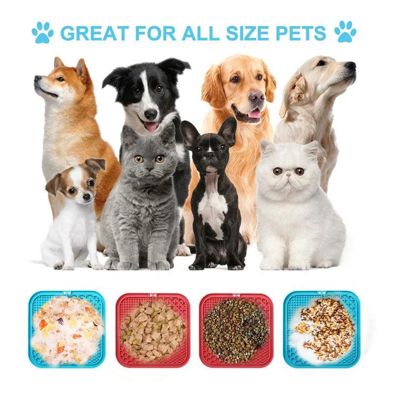 Dog Slow Feeder Lick Mats - chloespetshop