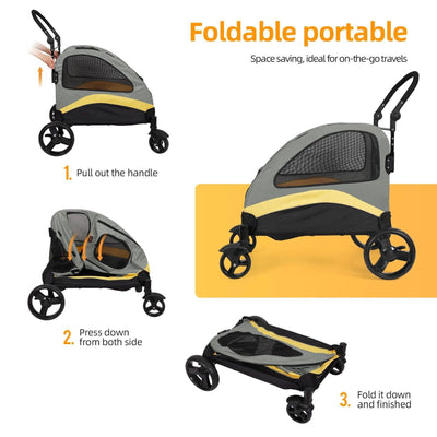 Dog Stroller Ultra-Large - chloespetshop