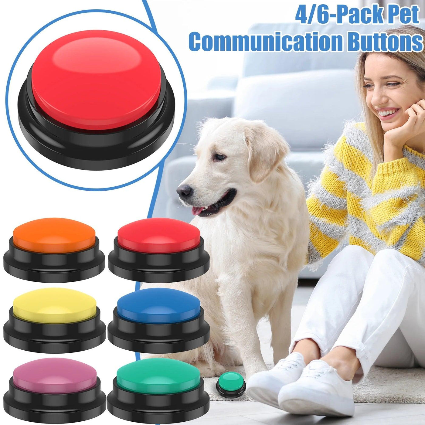 Dog Training Talking Buttons - chloespetshop