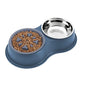 Double Dog Bowl Stainless Steel - chloespetshop