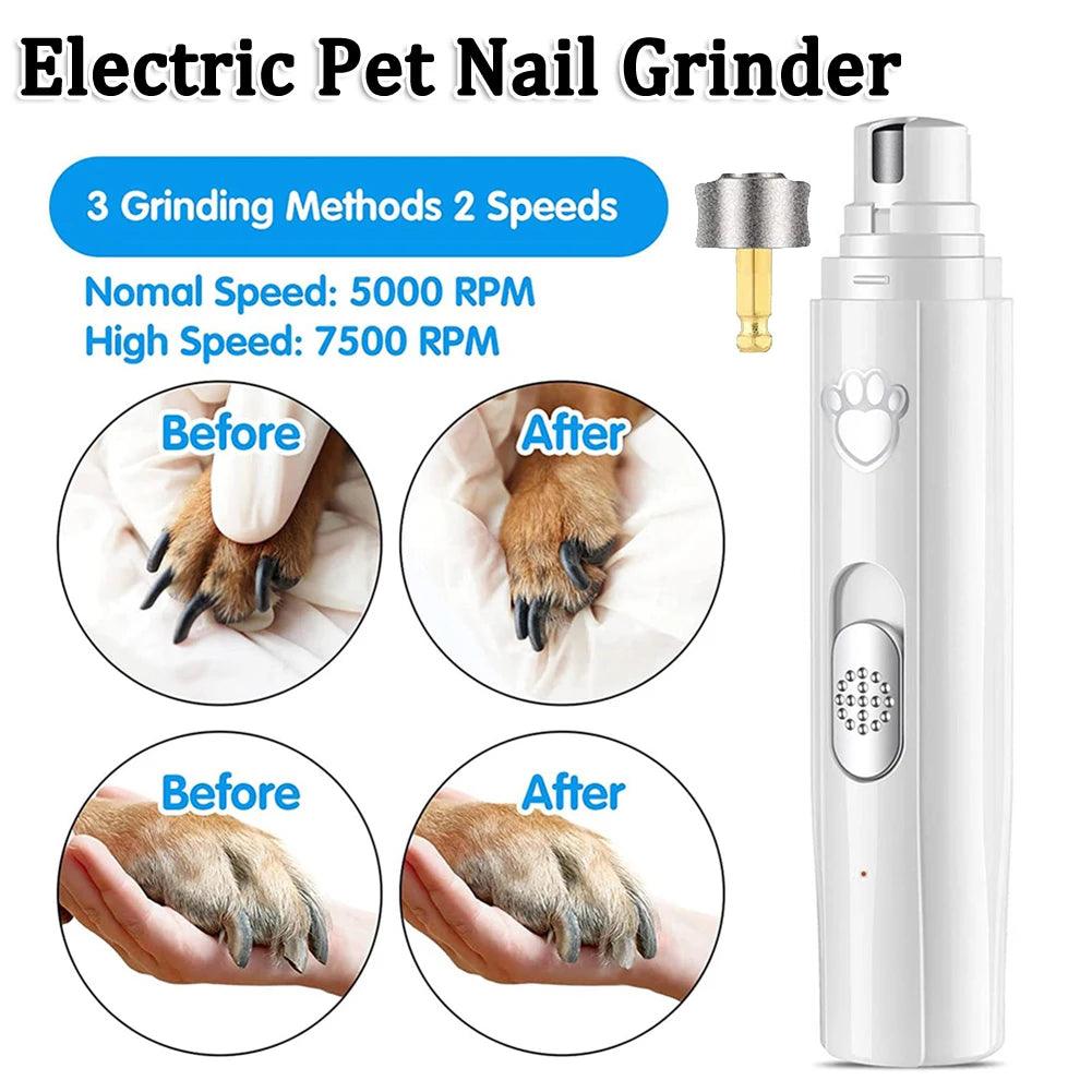 Electric Pet Nail Grinder and Clipper - chloespetshop