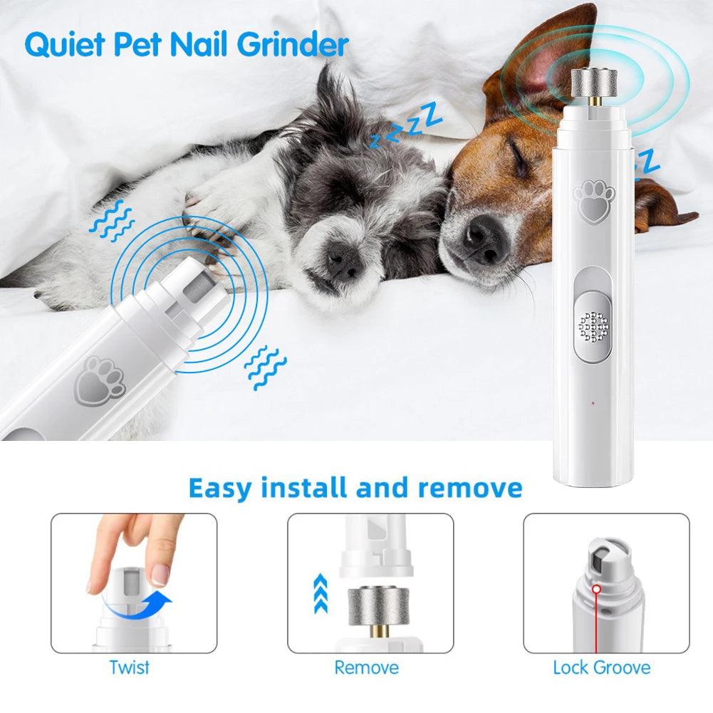 Electric Pet Nail Grinder and Clipper - chloespetshop