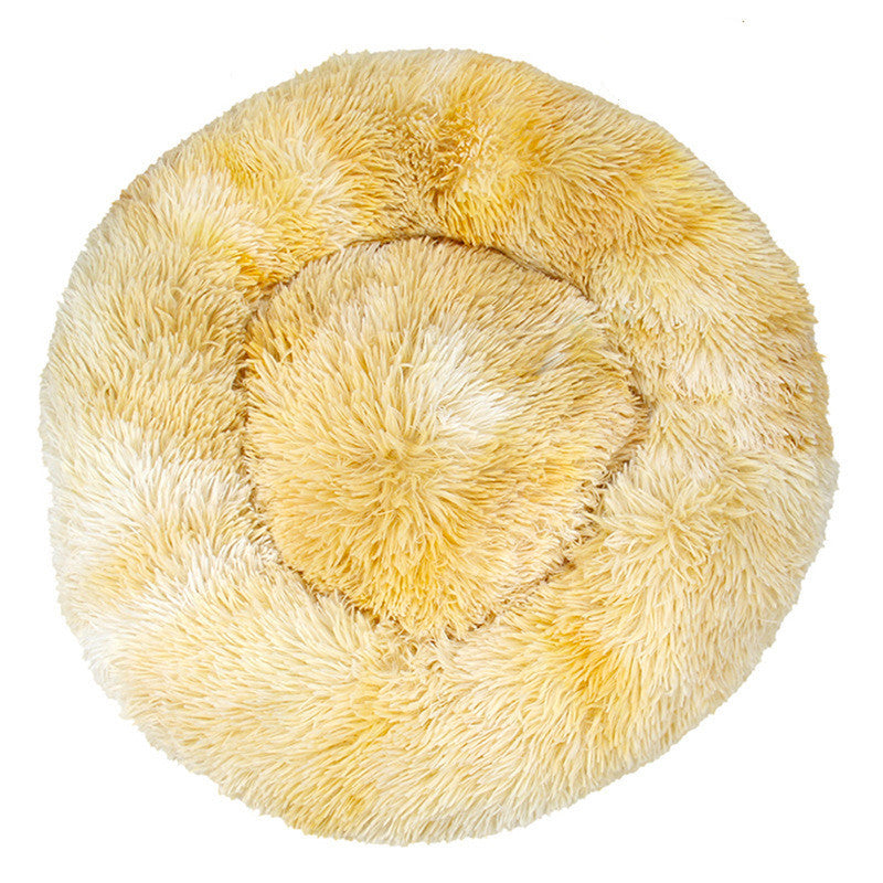 Round Plush Pet Mat