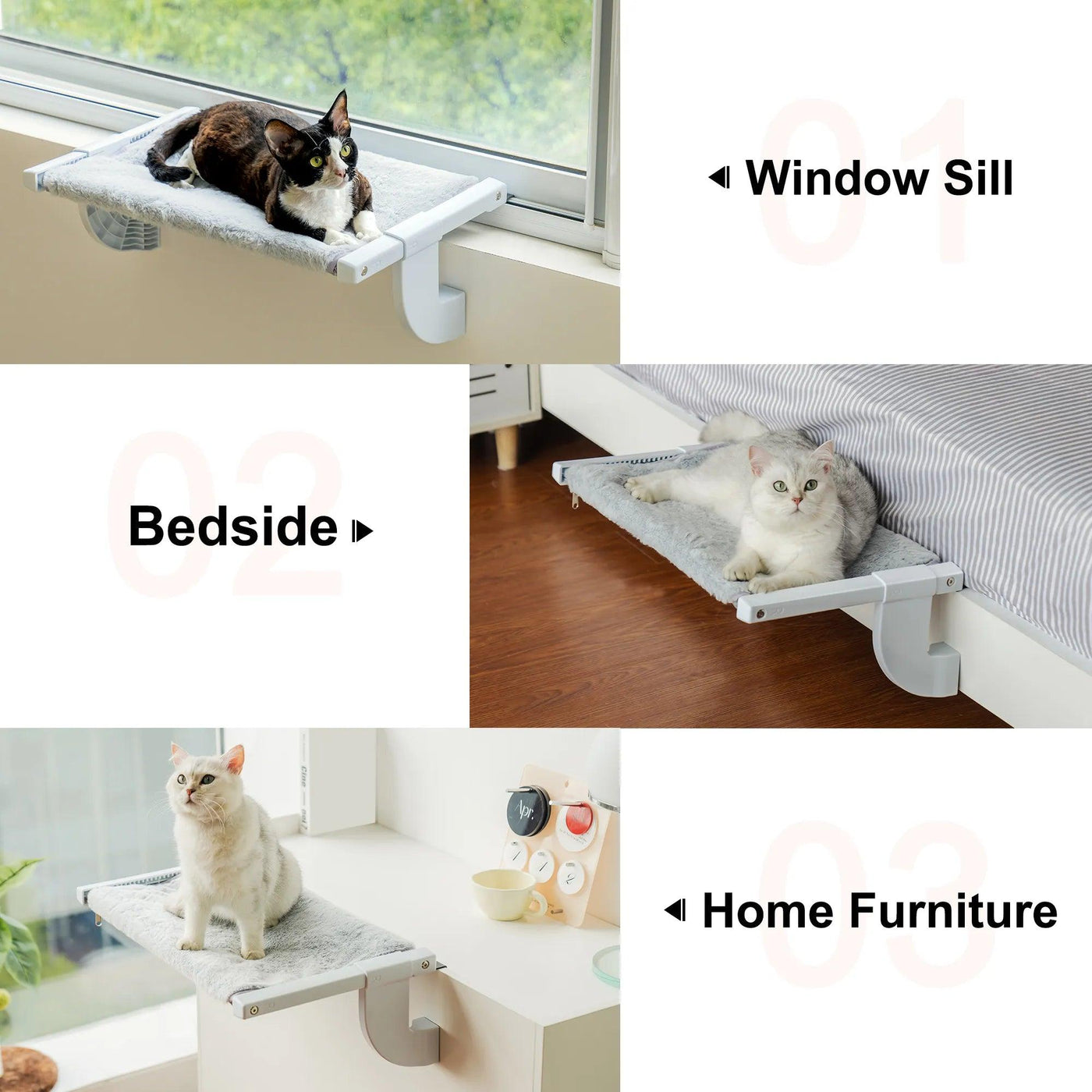 Large Cat Window Perch - chloespetshop