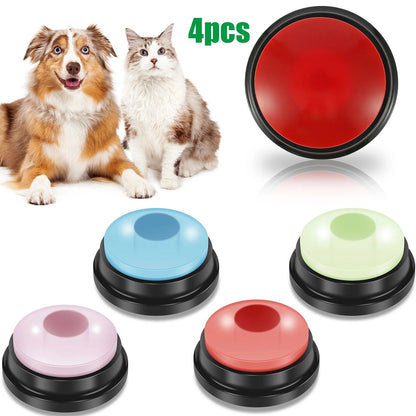 Pet Communication Buttons 4Pcs - chloespetshop