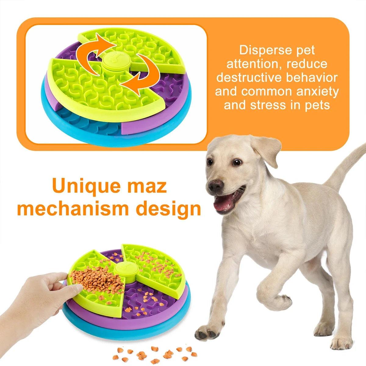 Pet Slow Food Bowl 3-Layers - chloespetshop