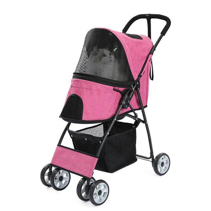 Pet Stroller Fold-Able - chloespetshop