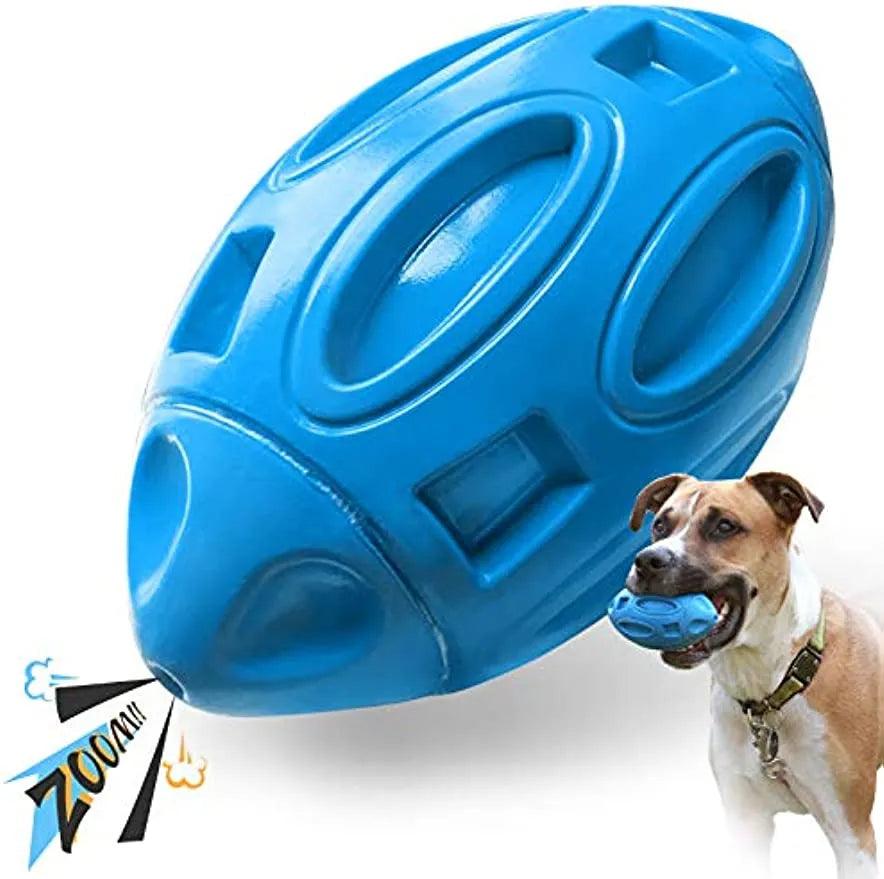 Squeaky Dog Football - chloespetshop