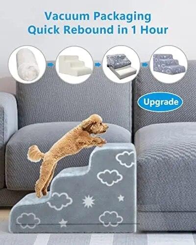 Three Step Stairs for High Beds and Couches - chloespetshop