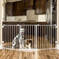 Flexi Gate White Pet  Furniture - chloespetshop