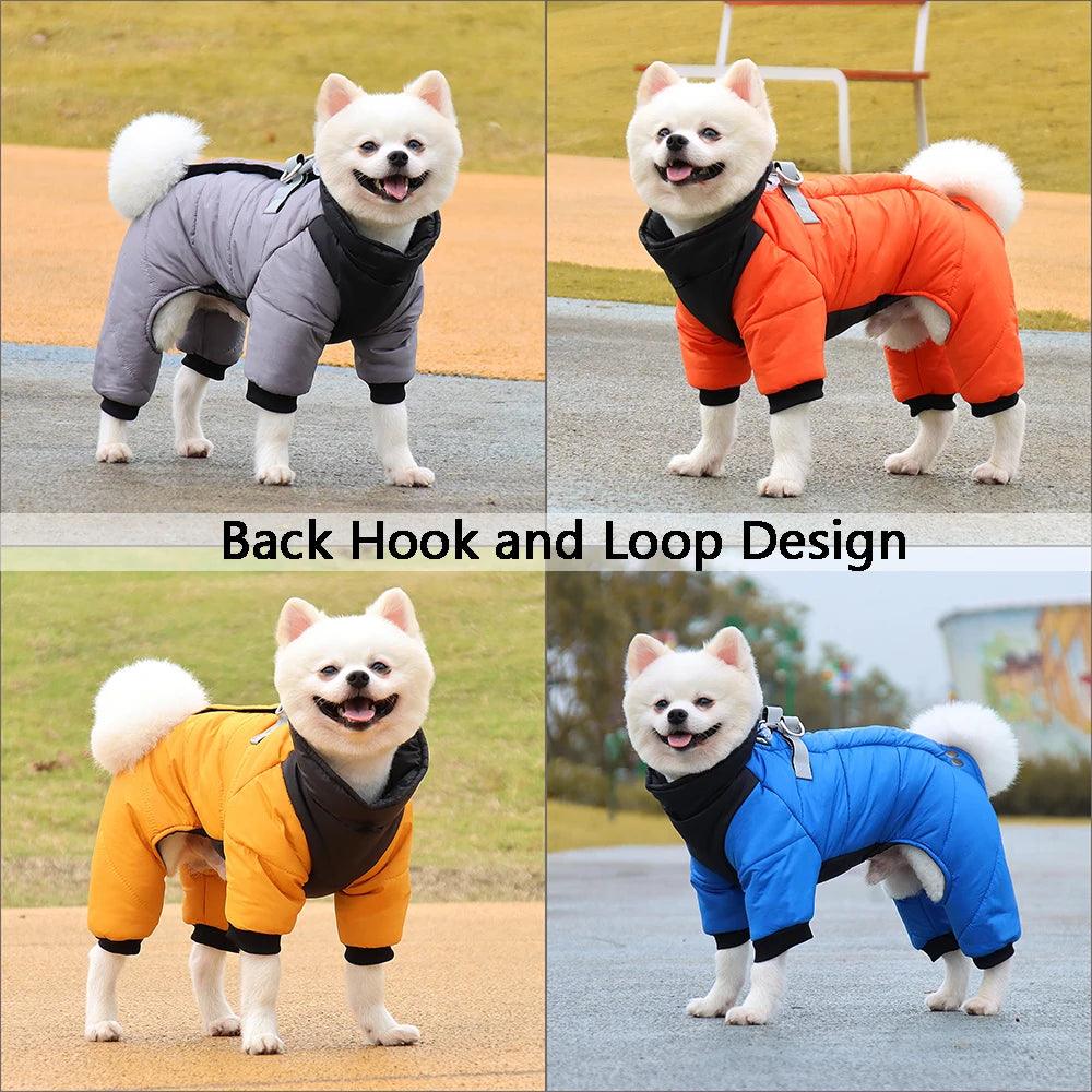 Winter Warm Thicken Pet Dog Jacket - chloespetshop